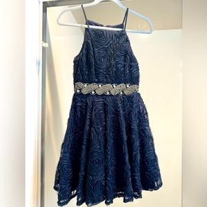 Blue Cocktail Dress Juniors